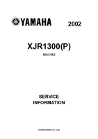 Yamaha XJR1300 - Service information 2002 EN